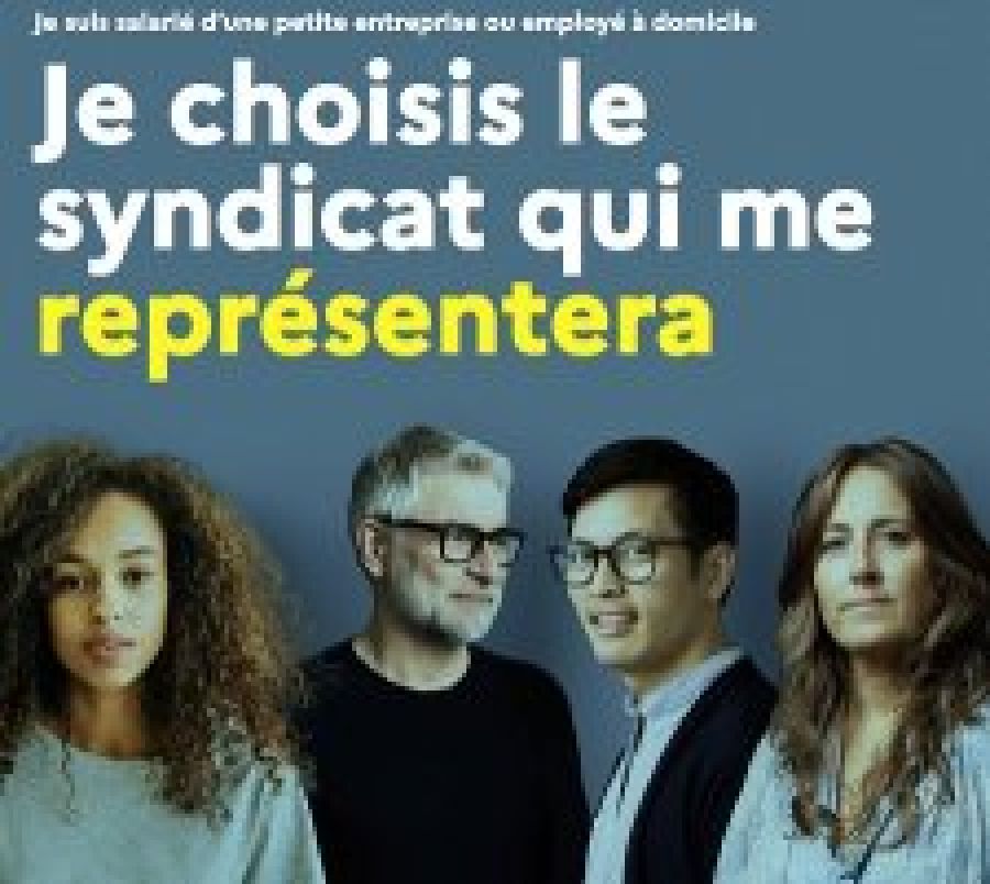 Je choisis le syndicat qui me représentera - Election représentant syndical