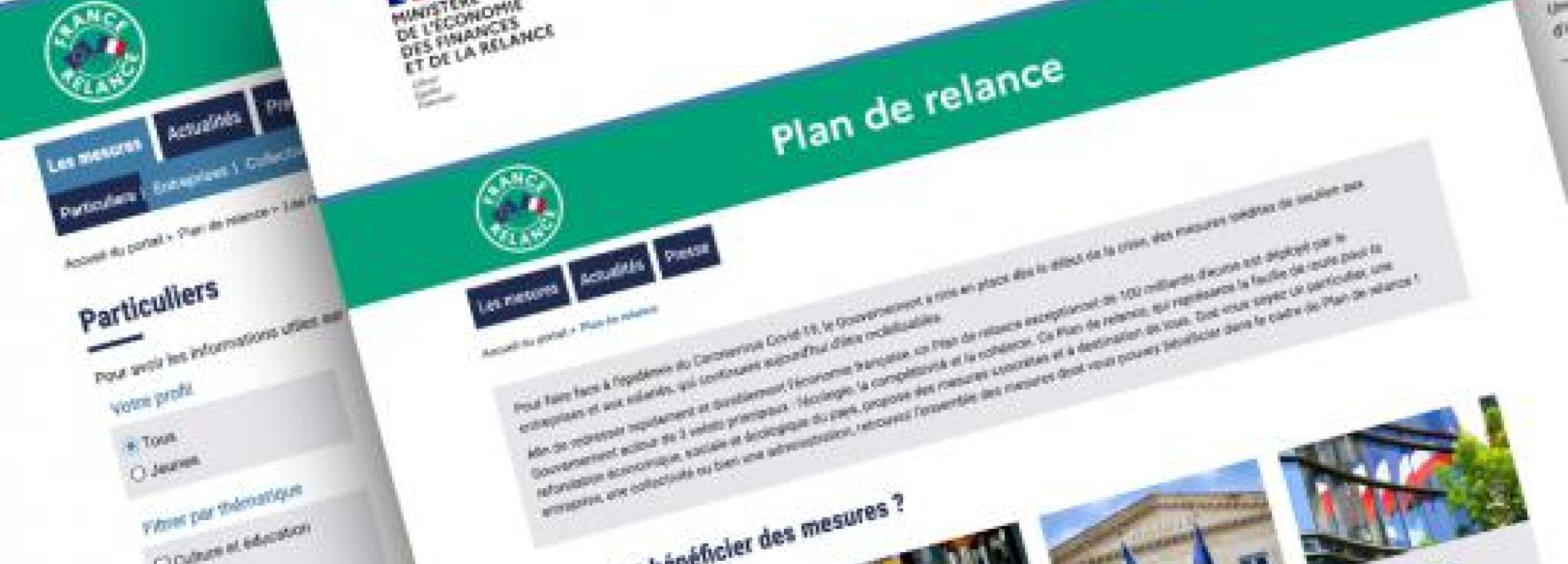 Site plan de relance